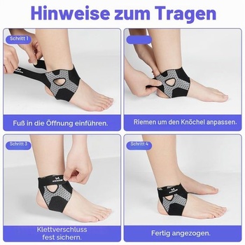 Ortéza na členok Beugo, bandáž na členok, veľkosť L, štýl A