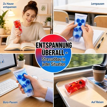Zubná pasta Squishy Stress Ball, 2 kusy antistresových Squishy Fidget hračiek