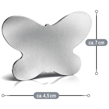 Com-four® 4X závaží na ubrusy, magnetické závaží na ubrusy s motýlím motivem