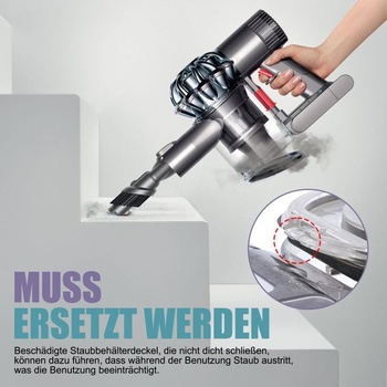 Kryt pro Dyson V6 DC58 DC59 DC61 DC62 DC72 DC74 kryt pro odpadkový koš V6