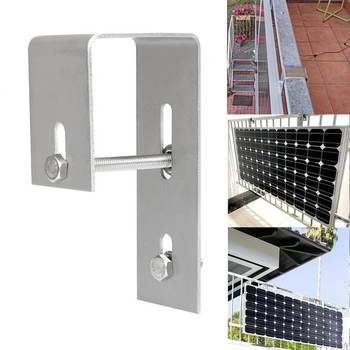 Držák solárních panelů na balkon