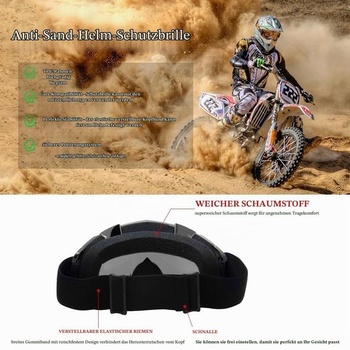 Motocyklové okuliare, motokrosové okuliare, vetruodolné a prachotesné motokrosové okuliare, vetruodolné,