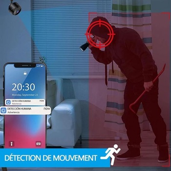 Generická WiFi kamera 1080P HD bezpečnostná kamera pre vnútorné aj vonkajšie použitie, bezdrôtová,