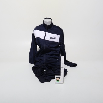 PUMA Chlapčenské teplákové súpravy Poly Suit Cl B 164 Modrá (Peacoat)