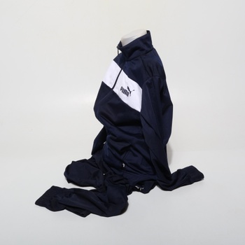 PUMA Chlapčenské teplákové súpravy Poly Suit Cl B 164 Modrá (Peacoat)
