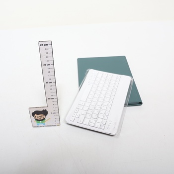 Puzdro s klávesnicou pre iPad 9/8/7 generácie (2021/2020/2019) 10,2 palca, mäkká TPU zadná strana s