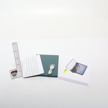 Puzdro s klávesnicou pre iPad 9/8/7 generácie (2021/2020/2019) 10,2 palca, mäkká TPU zadná strana s