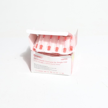 Inzulínová striekačka 1 ml/cc U40, 100 ks