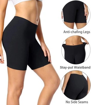 Dámské cyklistické kraťasy wirarpa Boxerky z bavlny, vícebarevné - černá, béžová, bílá 4XL