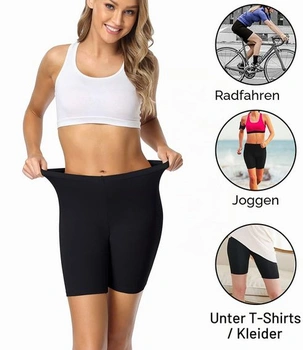 Dámské cyklistické kraťasy wirarpa Boxerky z bavlny, vícebarevné - černá, béžová, bílá 4XL