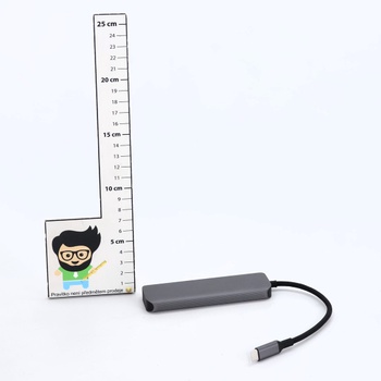 Rozbočovač Acer 5 v 1 USB-C, adaptér USB-C na HDMI 4K pri 60 Hz, prenos dát 5 Gb/s cez USB-A a