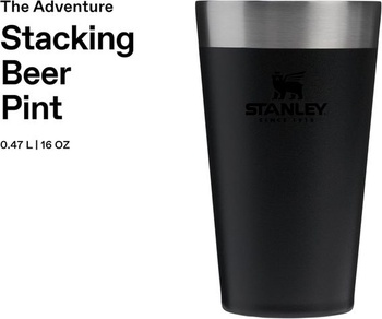 STANLEY Adventure Stohovací pivný hrnček 473 ml - nerezová oceľ udrží nápoje studené 4 hodiny - bez