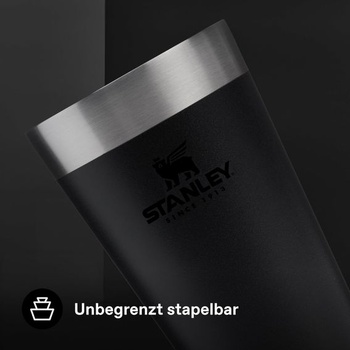 STANLEY Adventure Stohovací pivný hrnček 473 ml - nerezová oceľ udrží nápoje studené 4 hodiny - bez