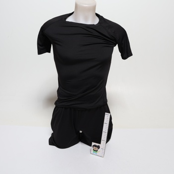 HZQIFEI Pánsky 5dielny športový oblek, fitness oblek, rýchloschnúce legíny, bežecké obleky,