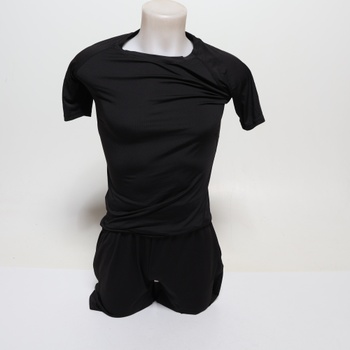 HZQIFEI Pánsky 5dielny športový oblek, fitness oblek, rýchloschnúce legíny, bežecké obleky,
