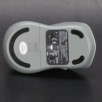 Bezdrôtová myš TECKNET, Bluetooth myš (Tri-Mode: BT 5.0/3.0+2.4G) s USB-A prijímačom, 4800 DPI