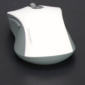 Bezdrôtová myš TECKNET, Bluetooth myš (Tri-Mode: BT 5.0/3.0+2.4G) s USB-A prijímačom, 4800 DPI
