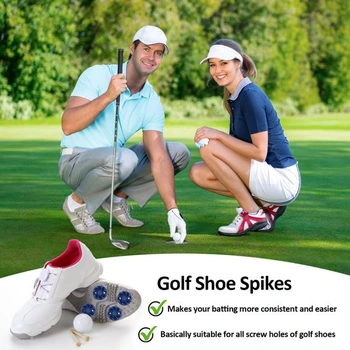 20dílná sada golfových hrotů, klíč na golfové hroty, náhradní venkovní golfové hroty, protiskluzové
