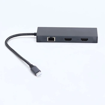 Dokovací stanice pro notebooky a dva monitory, adaptér Newmight Dual HDMI pro 2 monitory s 2 HDMI