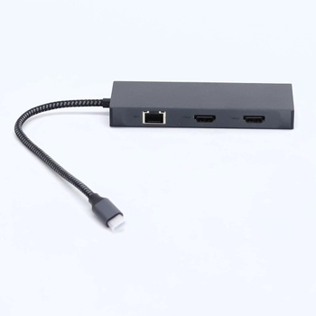 Dokovacia stanica pre notebooky a dva monitory, adaptér Newmight Dual HDMI pre 2 monitory s 2 HDMI