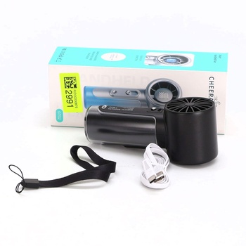 Čierny ventilátor CHEERAIR GT02