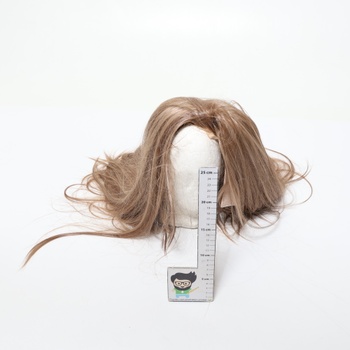 Parochňa Sapphirewigs s čelenkou, rovné vlasy, dámska syntetická svetlo hnedá parochňa s čelenkou,