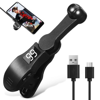 VILLCASE Screen Clicker Mobilný telefón Diaľkové ovládanie Spúšte Čierny ABS Skladacie