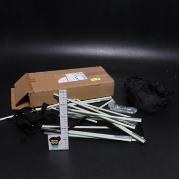 Přenosná vyskakovací fotbalová branka Amazon Basics pro trénink na zahradě 1,82 x 1,21 m