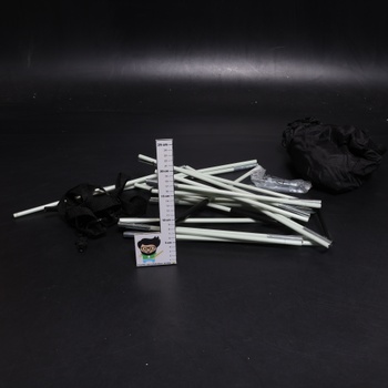 Přenosná vyskakovací fotbalová branka Amazon Basics pro trénink na zahradě 1,82 x 1,21 m