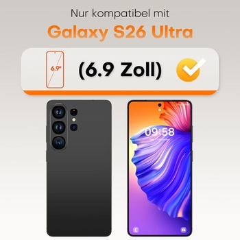 TOCOL pre Samsung Galaxy S26 Ultra tvrdené sklo, jednoduchá inštalácia, ochranné sklo pre S26 Ultra