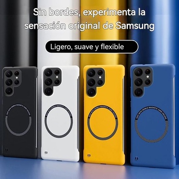 Magnetické puzdro FAOMSEBS bez hrán pre Samsung S26 Ultra, kompatibilné s MagSafe (pocit holého