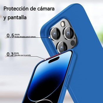 Ultratenký kryt FAOMSEBS pre iPhone 15 Pro [Ultratenký, ako by žiadny kryt nebol] [Matný dotykový