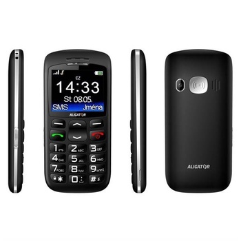 ALIGATOR A670 Senior čierna