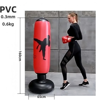 Samostatne stojace boxovacie vrece 160 cm Nafukovacie boxovacie vrece Nafukovacie boxovacie vrece