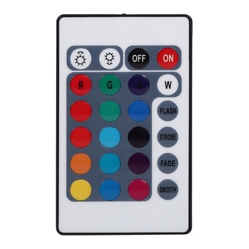 Infračervené dálkové ovládání RGB LED, ovládání jasu/barev, mini velikost pro páskové světelné