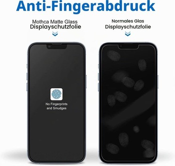 Ochranné tvrdené sklo Mothca Matte pre iPhone 13 Pro Max/14 Plus, balenie po 2 ks - 6,7 palca