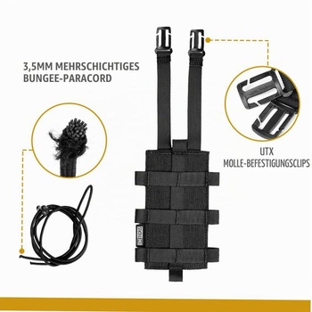 Držiak na fľašu OneTigris ROC MOLLE, puzdro na fľašu, extrémne minimalistický, kojotovo hnedý
