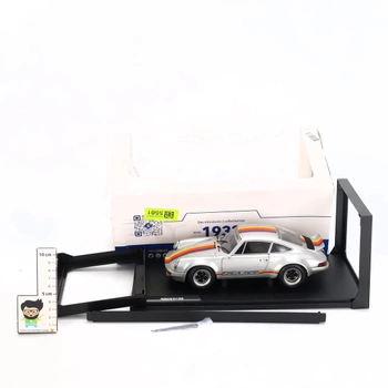 Autíčko Solido 1:18 Porsche stříbro