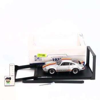 Autíčko Solido 1:18 Porsche striebro