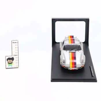 Autíčko Solido 1:18 Porsche striebro