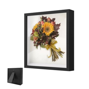 Rám na obrázok s výplňou, štvorcový rám na obrázok s výplňou 20 x 25 cm, s priehľadnou akrylovou