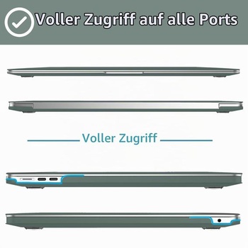 Púzdro pre MacBook Air 15 palcov 2026-2023 M2 M3 M4 M5, tmavo zelené tmavo zelené MacBook Air 15,3