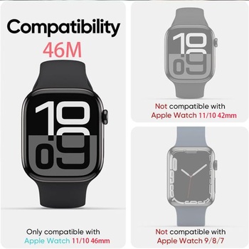 5 ochranných fólií pre Apple Watch Series 11/10 46 mm