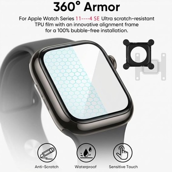 5 ochranných fólií pre Apple Watch Series 11/10 46 mm