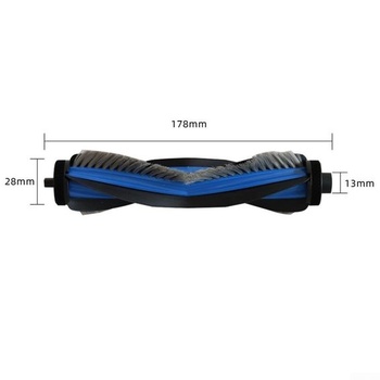 Súprava náhradných kief pre robotické vysávače Ecovacs, Deebot, T50 Pro a Omni, 2 hlavné kefy a