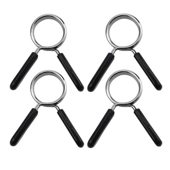 DEANKEJI 4dielne objímky na činku 30 mm, objímka na činku, pružinová oceľ