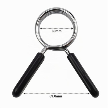 DEANKEJI 4dielne objímky na činku 30 mm, objímka na činku, pružinová oceľ
