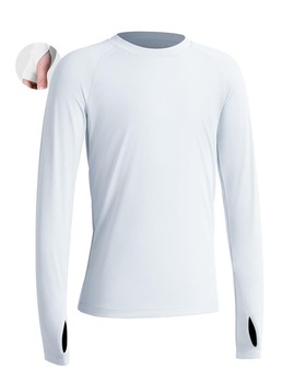 Niksa UV Shirt Detské plavecké tričko s dlhým rukávom UPF 50+ Rýchloschnúci rashguard pre