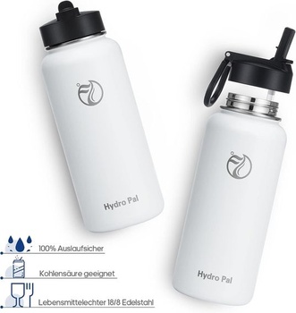 Nerezová fľaša na pitie na pitie HydroPal 1l