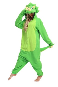 Dámsky halloweensky kostým Onesie, veľkosť 70, zelená, veľkosť L